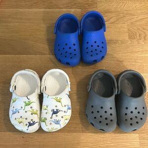Toddler crocs sz 7